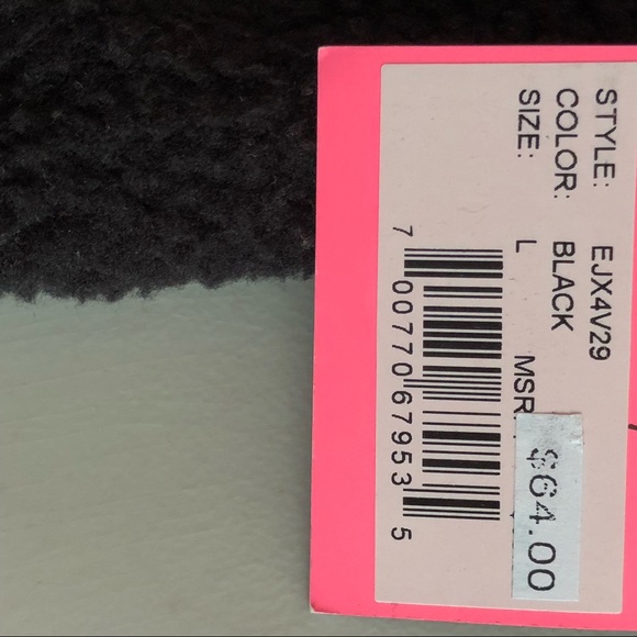 BETSEY JOHNSON PERFORMANCE Black Vest size Large - Picture 6 of 8